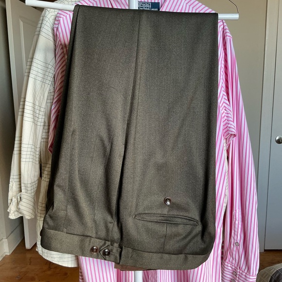 PT01 made in Italy tailored wool trousers - Picture 4 of 9